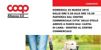 camminata a sei zampe 25 marzo 2018