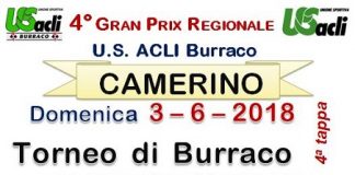 Camerino, burraco tappa Grax prix regionale 3 giugno