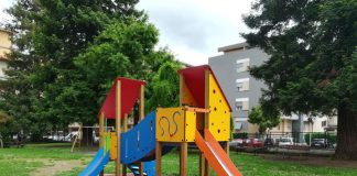 Ascoli, attivati nuovi giochi al parco di via Vittorio Emanuele Orlando