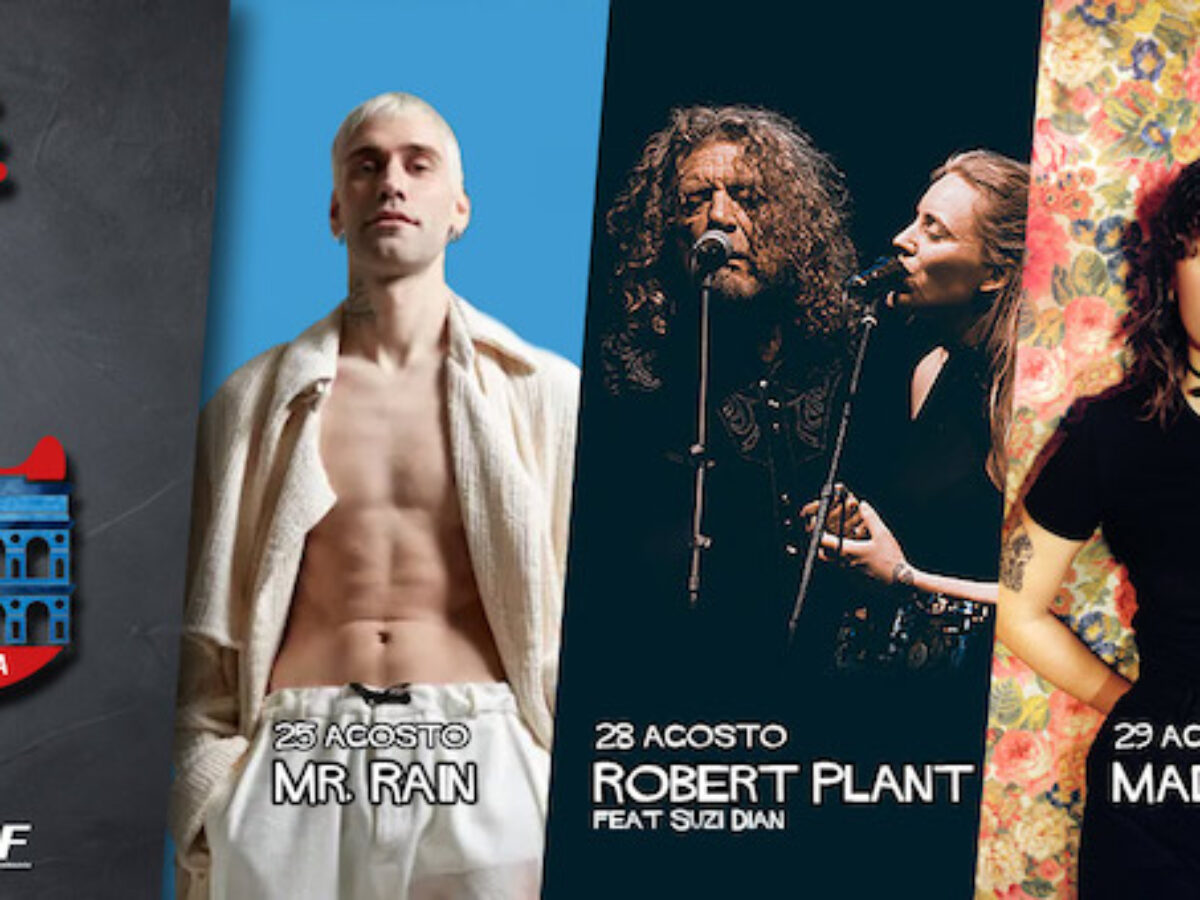 Sferisterio Live: concerti di Mr.Rain, Robert Plant e Madame