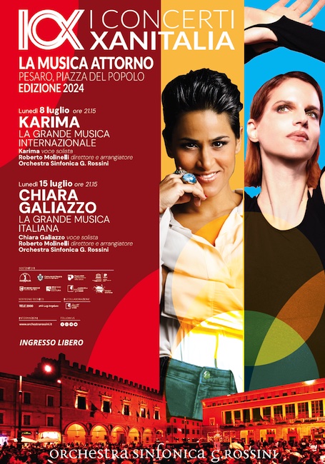 Xanitalia, concerti di Karima e Chiara Galiazzo