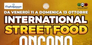 Locandina International Street Food ad Ancona 11-13 ottobre