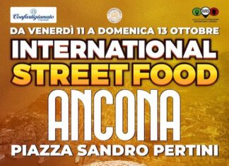 Locandina International Street Food ad Ancona 11-13 ottobre