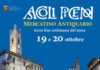 locandina del Mercatino Antiquario ad Ascoli Piceno